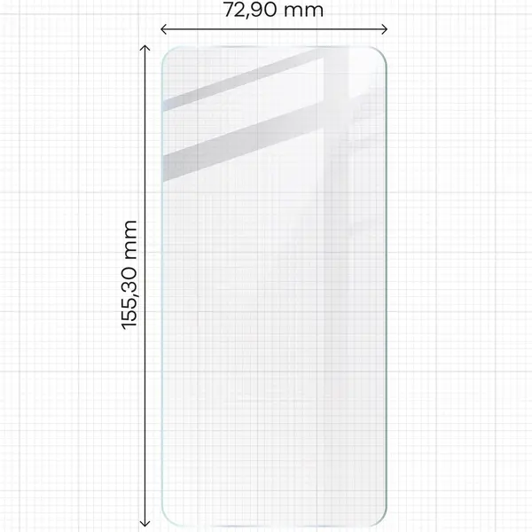 Bizon Glass Mule Samsung Galaxy S24 Plus