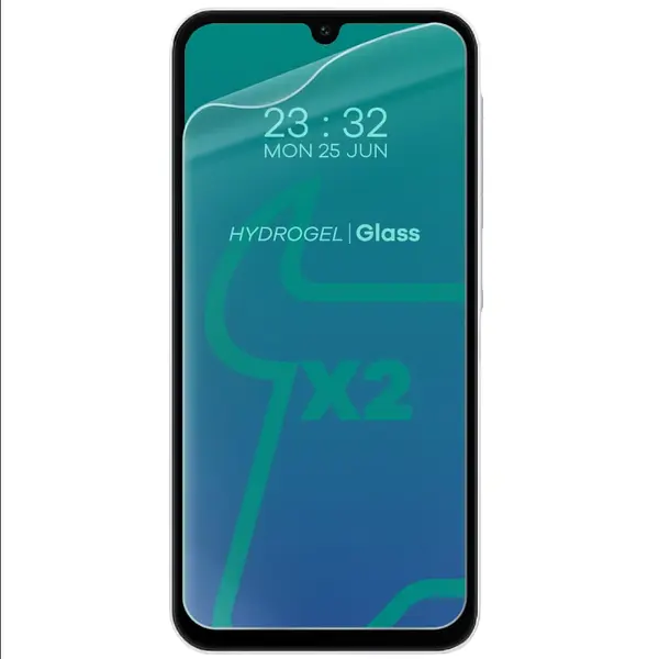 Bizon Glass Hydrogel Front Samsung Galaxy A15 4G/5G Samsung Galaxy A25 5G / M15 5G [2 PACK]