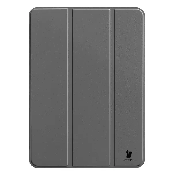 Bizon Case Tab Croc Apple iPad Pro 11" 5 gen. 2024 grey