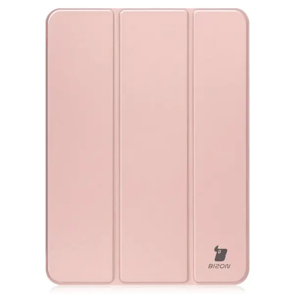Bizon Case Tab Clear Matt Apple iPad Air 13" 2024 pink