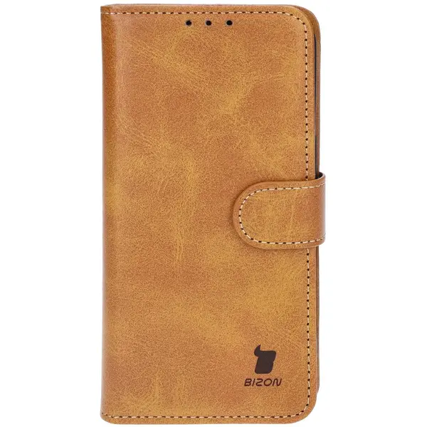 Bizon Case Pocket Apple iPhone 16 brown