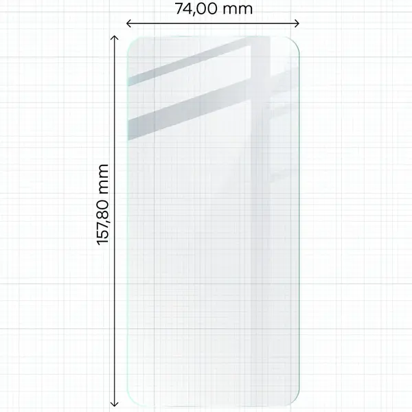 BIZON Clear 3x screen glass + camera glass Samsung Galaxy A55 5G