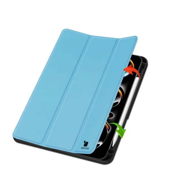 Bizon Case Tab Lizard Apple iPad Pro 11" 5 gen. 2024 blue