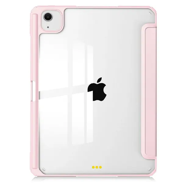 Bizon Case Tab Clear Matt Apple iPad Air 13" 2024 pink