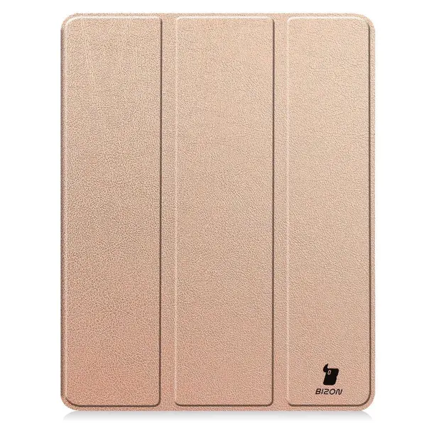 Bizon Case Tab Lizard Apple iPad Pro 13" 7 gen. 2024 rose gold