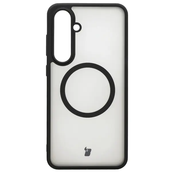 Bizon Case MatteO Samsung Galaxy S24 FE transparent with black frame