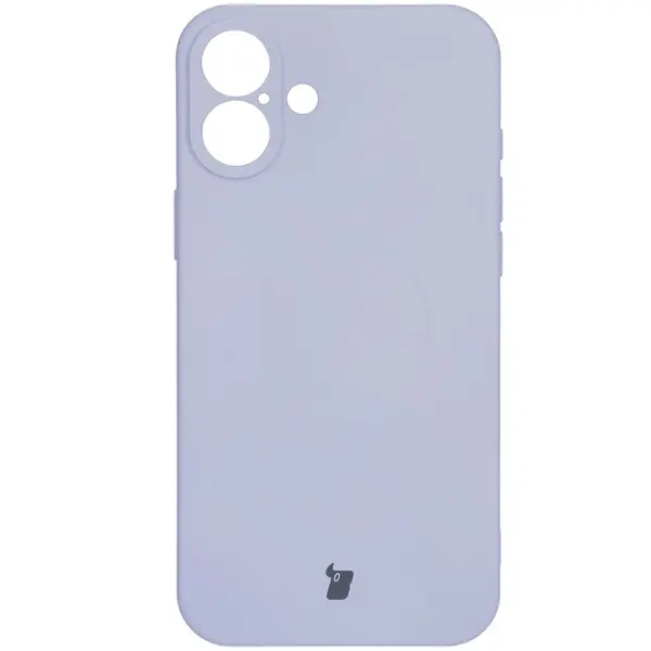 Bizon Case Silicone Magnetic Apple iPhone 16 light purple
