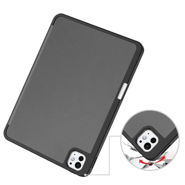 Bizon Case Tab Lizard Apple iPad Pro 11" 5 gen. 2024 grey