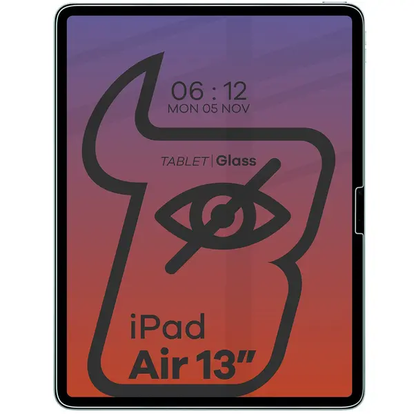 Bizon Glass Tab Clear Shadow Apple iPad Air 13" M2 2024 [2 PACK]