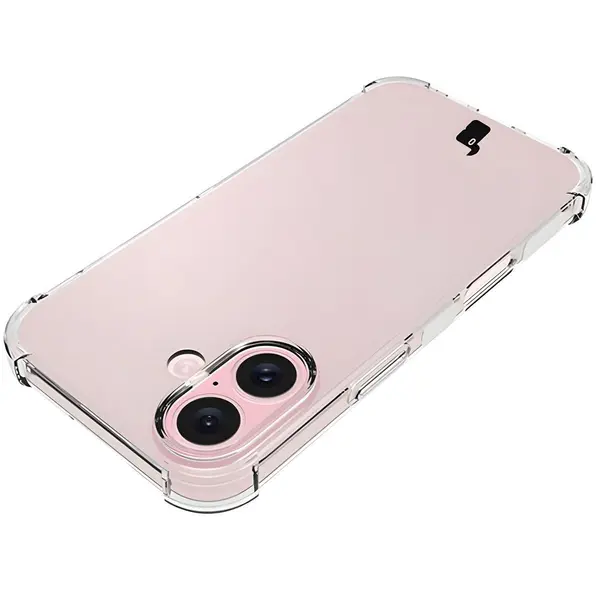 Bizon Case Clear Pack case + 2x tempered glass + lens glass Apple iPhone 16