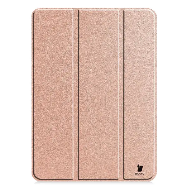 Bizon Case Tab Croc Apple iPad Pro 11" 5 gen. 2024 rose gold