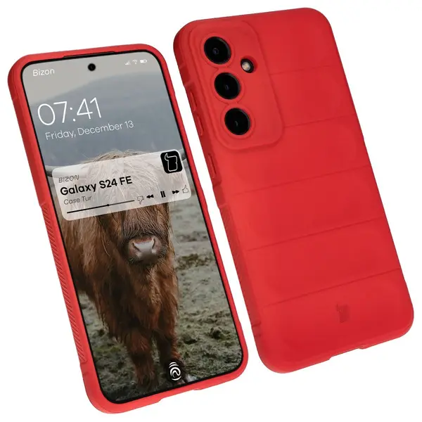 Bizon Case Tur Samsung Galaxy S24 FE red