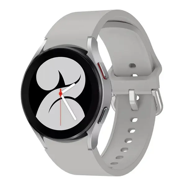 Bizon Strap Watch Silicone Samsung Galaxy Watch 20 mm light grey