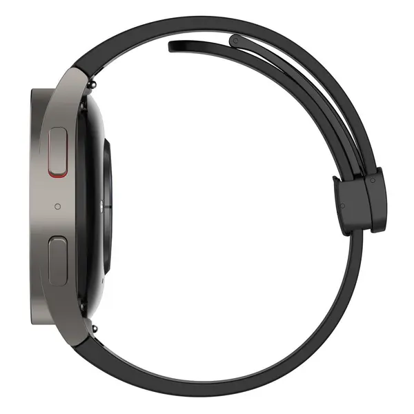 Bizon Strap Watch Silicone Samsung Galaxy Watch FE/7/6/6 Classic/5/5 Pro/4/4 Classic black