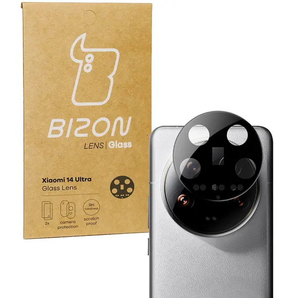 Bizon Glass Lens Xiaomi 14 Ultra [2 PACK]