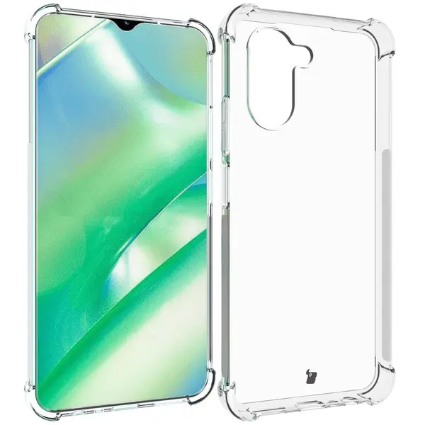 Bizon Case Clear Pack case + 2x screen glass Realme C33 clear