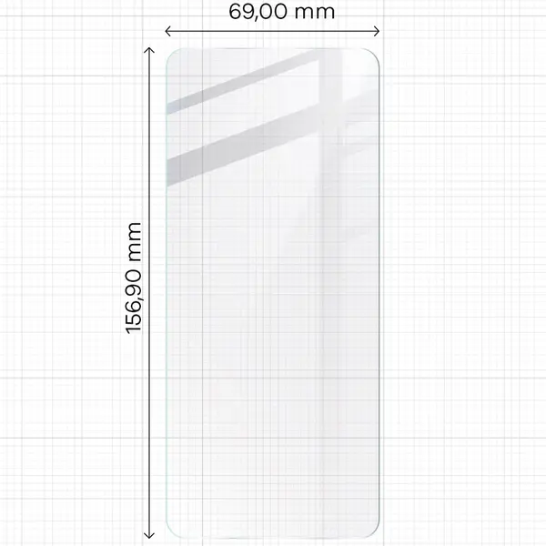Bizon Clear 3x screen glass + camera glass Motorola Moto G04/G24