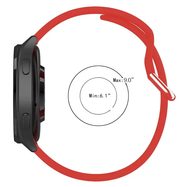 Bizon Strap Watch Silicone Pro Xiaomi Watch 2 red