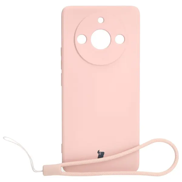 Bizon Case Silicone Sq Realme 11 Pro / 11 Pro+ light pink