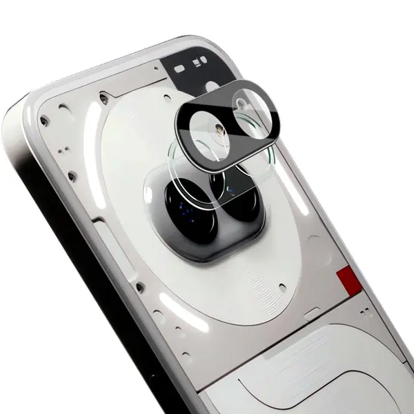 BIZON Clear 3x screen glass + camera glass Nothing Phone (2a)