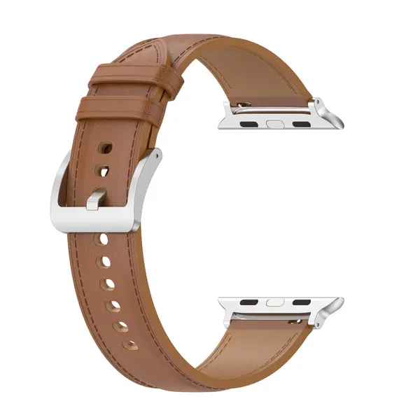 Bizon Strap Watch Casual Apple Watch 44/45/46/49mm light brown