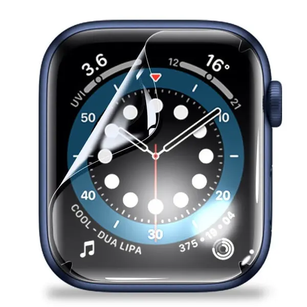 Bizon Glass Hydrogel Apple Watch 8/7 41mm [2 PACK]