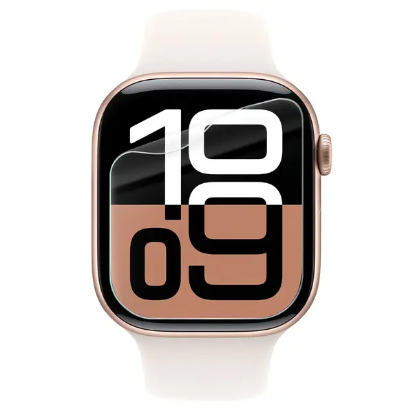 Bizon Glass Watch Hydrogel Apple Watch 10 42mm [2 PACK]