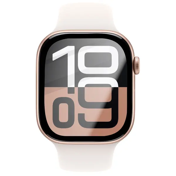 Bizon Glass Watch Edge Hybrid Apple Watch 10 42 mm black