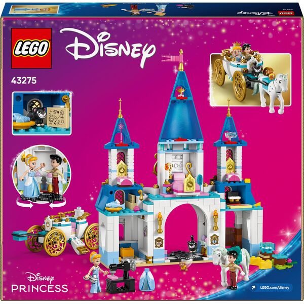 Disney Zamek Kopciuszka i kareta (43275)