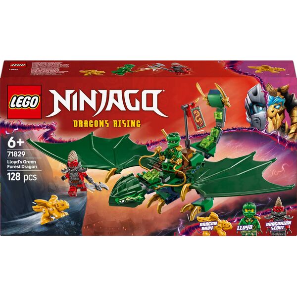 Ninjago Zielony leśny smok Lloyda (71829)