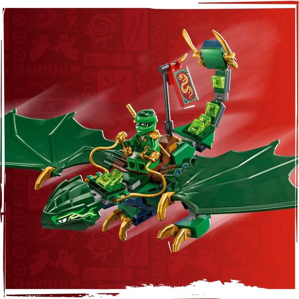 Ninjago Zielony leśny smok Lloyda (71829)