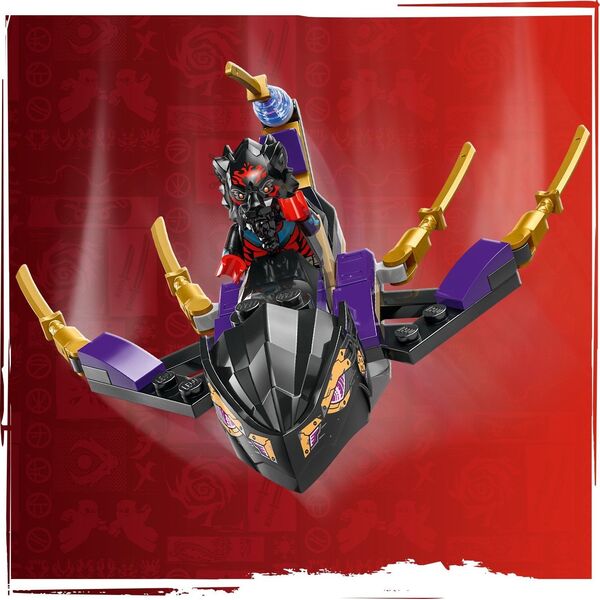 Ninjago Ras i burzowy superodrzutowiec Arina (71833)