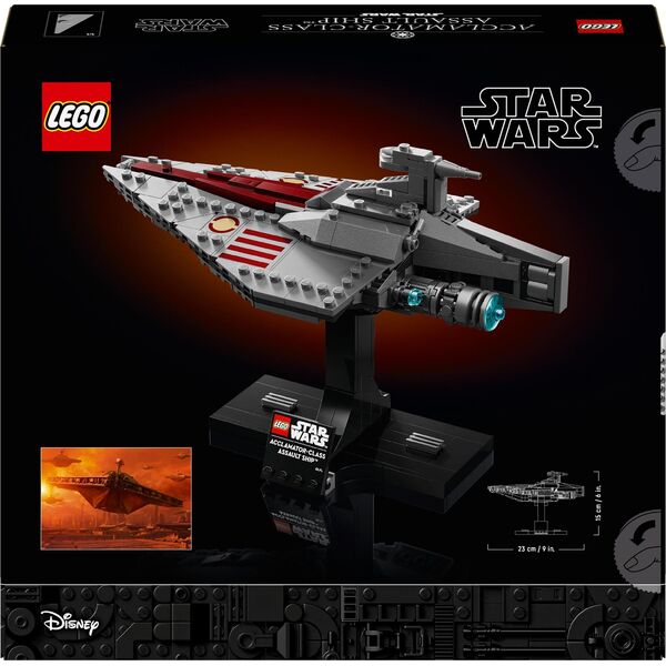 Star Wars Krążownik szturmowy typu Acclamator (75404)