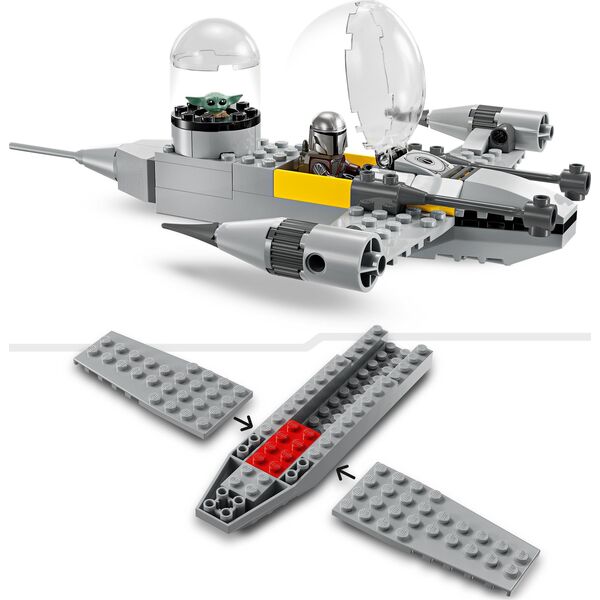 Star Wars Myśliwiec N-1 Mando i Grogu (75410)