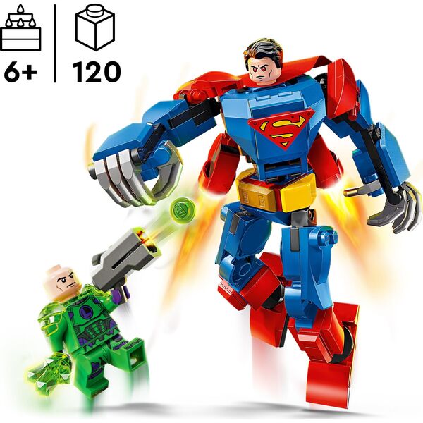 DC Mech Supermana™ kontra Lex Luthor™ (76302)