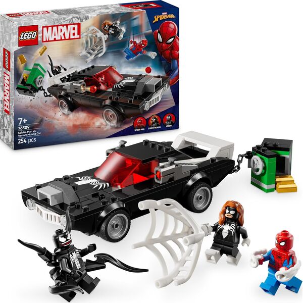 Marvel Spider-Man kontra muscle car Venoma (76309)