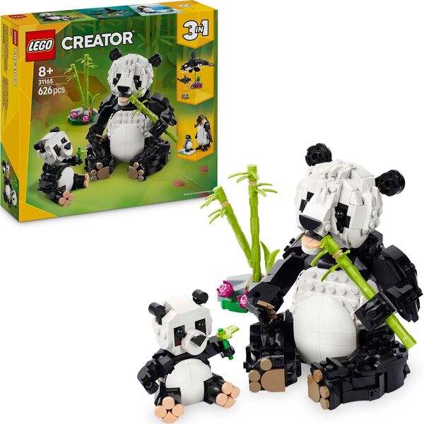 Creator Dzikie zwierzęta: rodzina pand (31165)