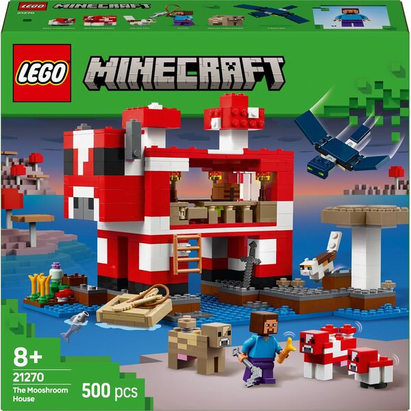 Minecraft Dom grzybowej krowy (21270)