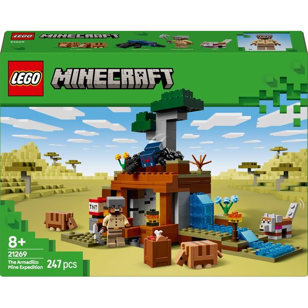 Minecraft Wyprawa do pancernikowej kopalni (21269)