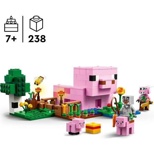 Minecraft Dom prosiaczka (21268)
