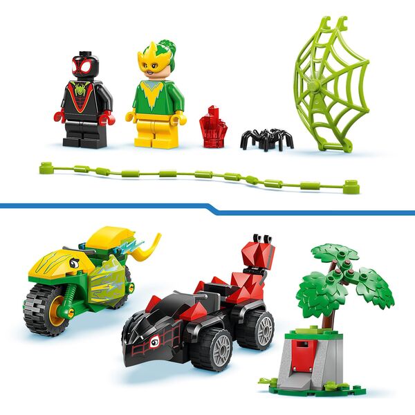 Marvel Pościg Spina za Electro w dinopojeździe (11198)