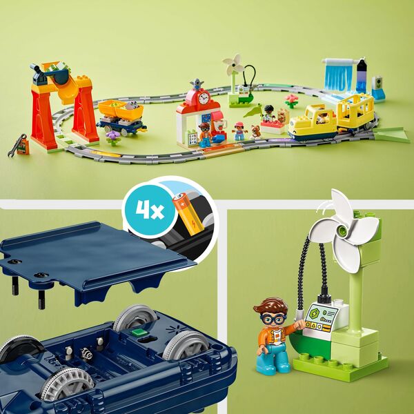 Duplo Duży interaktywny pociąg miejski (10428)
