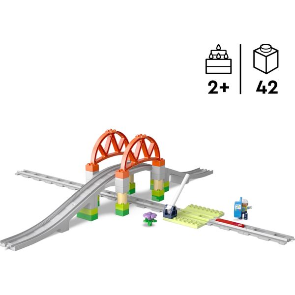 Duplo Most i tory kolejowe — zestaw rozszerzający (10426)