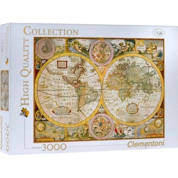 Clementoni 3000 EL. Stara Mapa (33531)