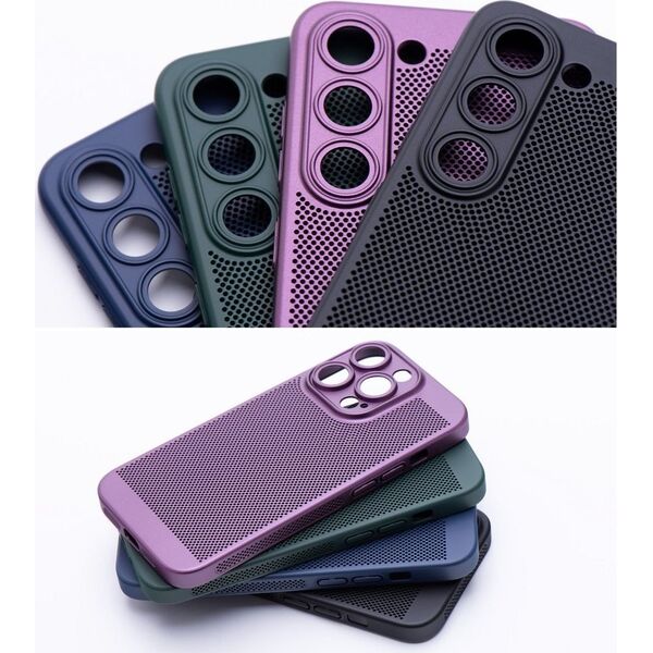 OEM Futerał BREEZY do SAMSUNG S23 Ultra fioletowy