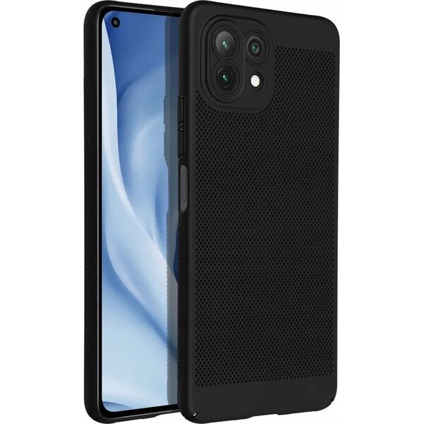 OEM Futerał BREEZY do XIAOMI Mi 11 Lite 5G / Mi 11 Lite LTE  4G / Mi 11 Lite NE czarny