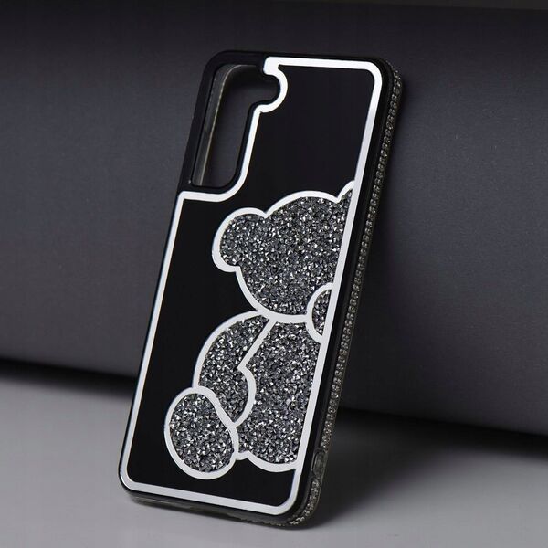 OEM Futerał TEDDY BEAR do SAMSUNG A53 srebrny