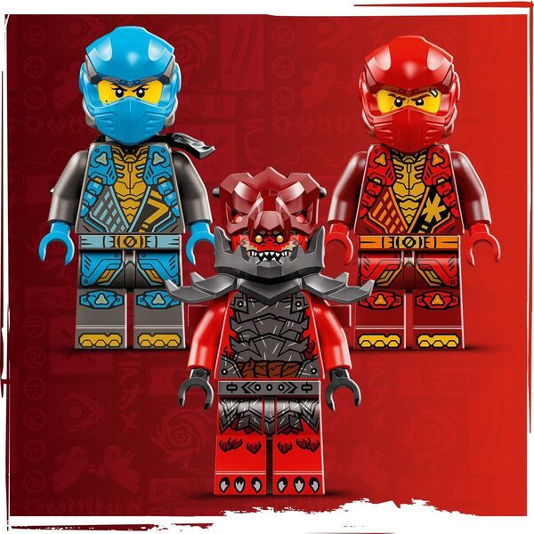 Ninjago Burzowy jeździec-mech Kaia (71830)
