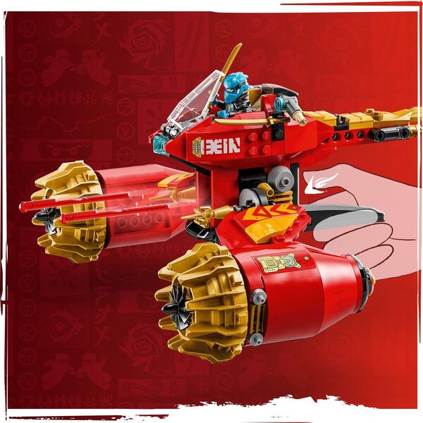 Ninjago Burzowy jeździec-mech Kaia (71830)