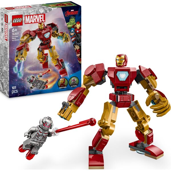 Marvel Mech Iron Mana kontra Ultron  (76307)